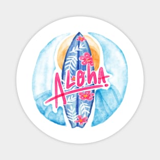 Aloha Hawaii Surf Magnet